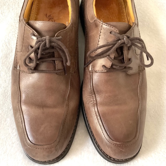 Brown Jos.A. Banks Men’s lace up leather Oxford Dressy Work shoes. Size 8.5 D main image 11